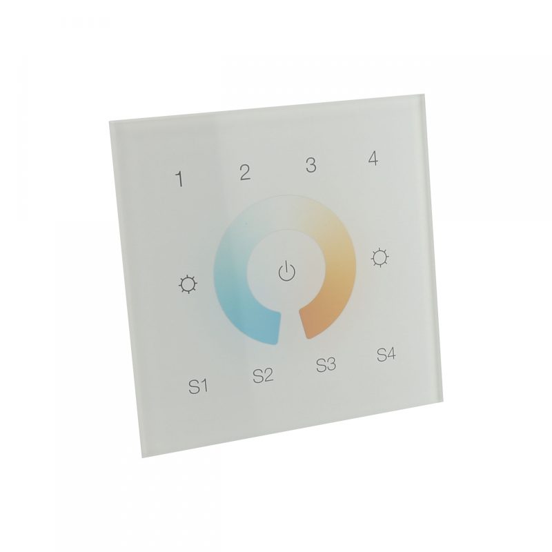 Spectrum LED Panel Táctil de Pared CCT con Fuente de Alimentación DALI 100mA