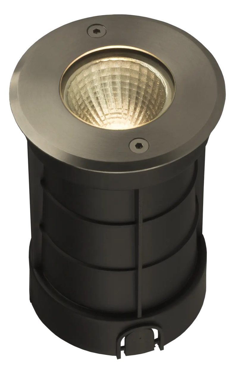 Fantasia Furi grondspot 7W COB LED 3000K IP67 aluminium voor buiten