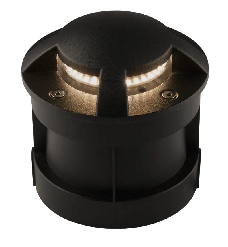 Fantasia Beacon 4 Bodenspot schwarz IP67 COB LED 4 Lichtpunkte 3000K