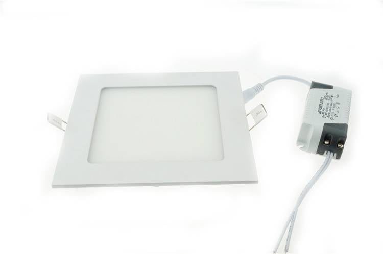 Optonica LED-Einbaupanel 18W quadratisch 225x225mm weiss