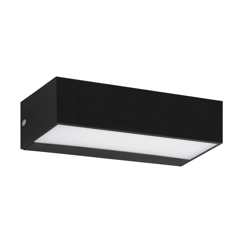 Fantasia Applique LED da esterno Logan nera, IP65, 950 lumen