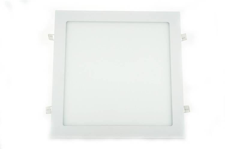 Optonica panel LED empotrable 30x30 cm cuadrado 24W 1680 lúmenes