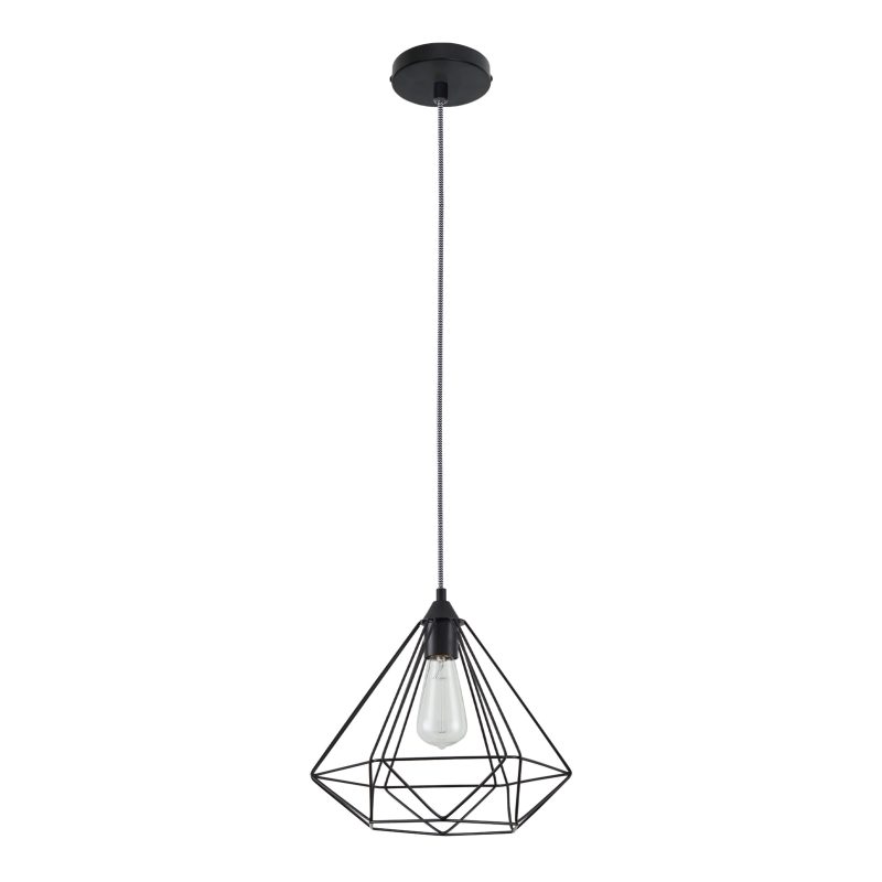 Homelighting SE21-BL-33 MILA BLACK METAL GRID PENDANT