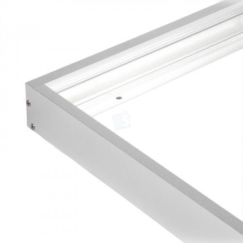 Sharplumi Cornice in Alluminio bianco per Pannello LED 60x120