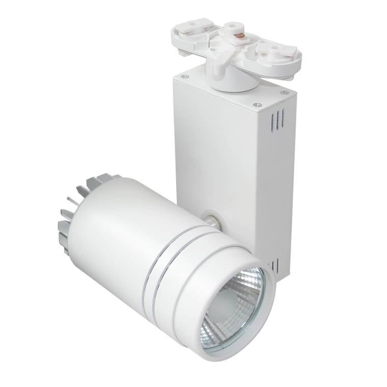 Gobrightlighting Faretto LED a Binario 12W COB bianco 70mm