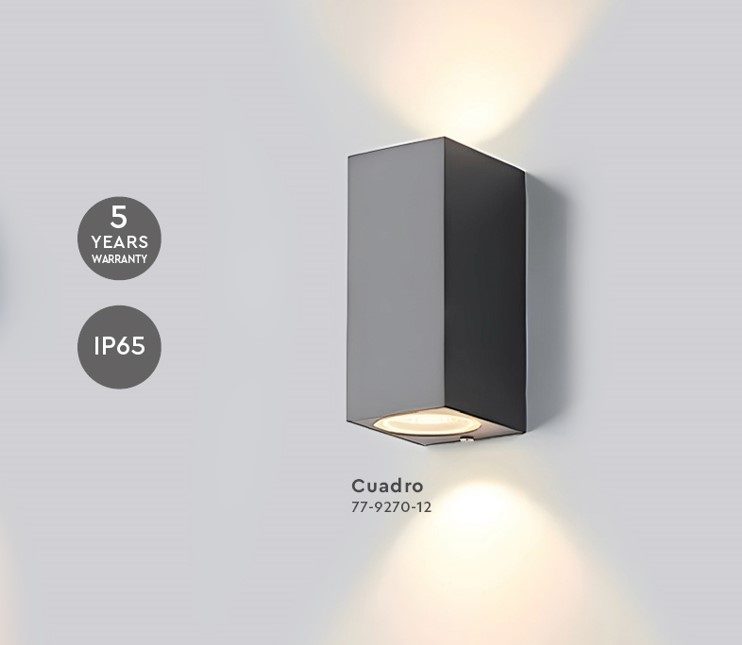 Homelighting Cuadro Updown SE-WL-S2-DG