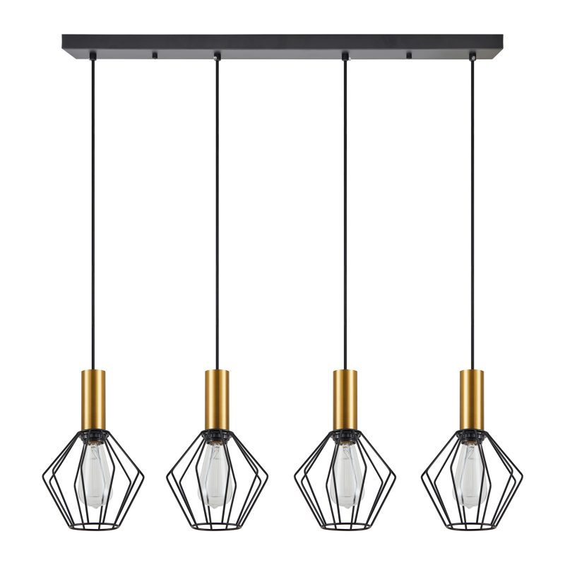 Homelighting Adept Tube SE21-GM-4-4BL-GR1