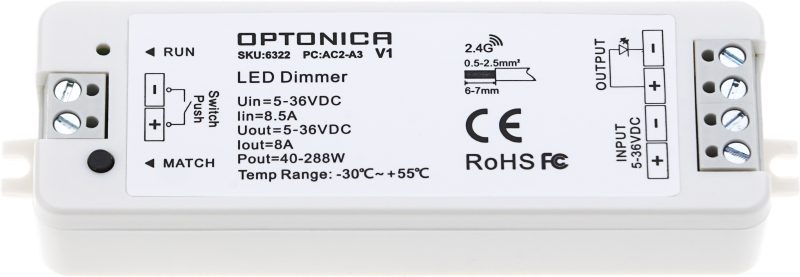 Optonica LED Controller 1CH 5-36V