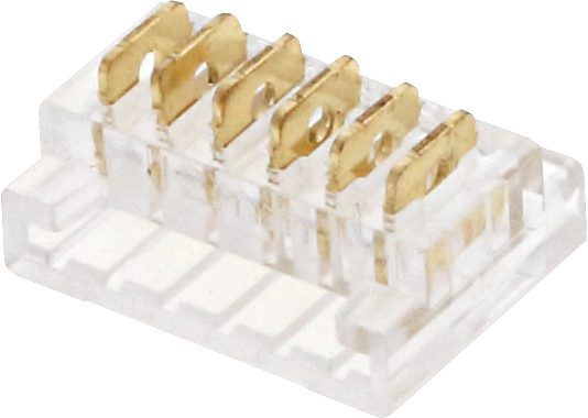 Optonica 6Pin Clamp Press Connector Strip to Strip for 12mm SMD Strip