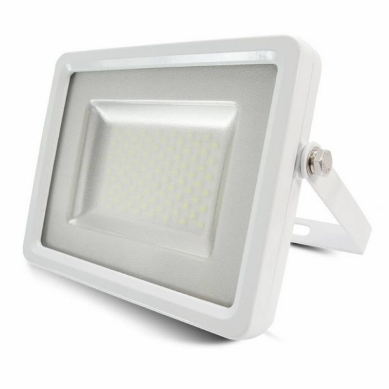 LED breedstraler 50W SMD 5000 lumen zwart of wit