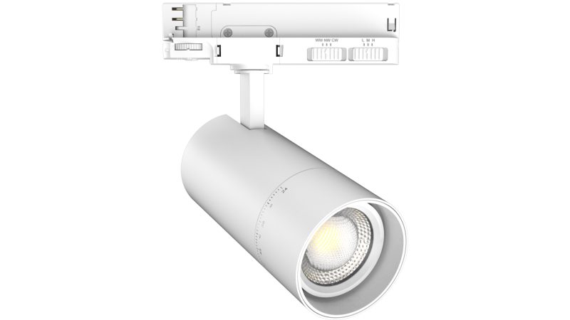 Optonica LED Track Light CCT 20W/25W/30W BRIDGELUX - White Body