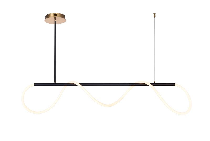 Optonica LED Pendelleuchte 36W Schwarz