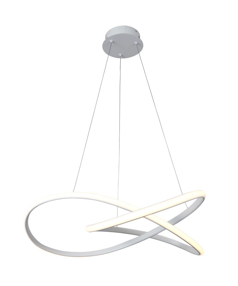 Optonica LED Pendelleuchte 30W Weiß
