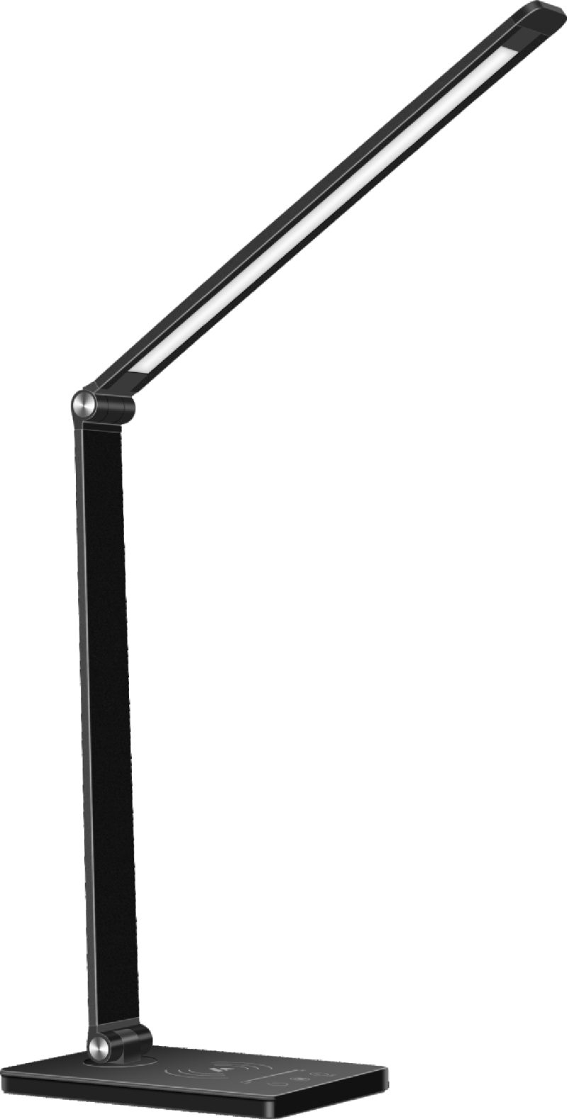 Optonica Desk Lamp Wireless Charging Black CCT 5W