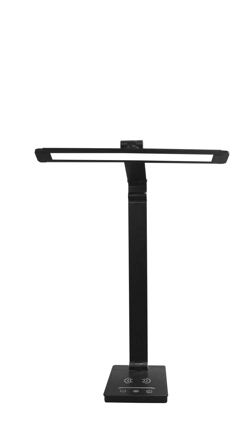 Optonica Schreibtischlampe Wireless Charging Schwarz CCT 7W