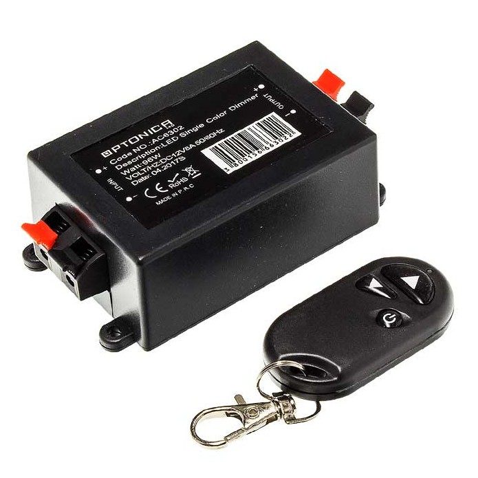 Optonica LED Strip Dimmer With Remote Control