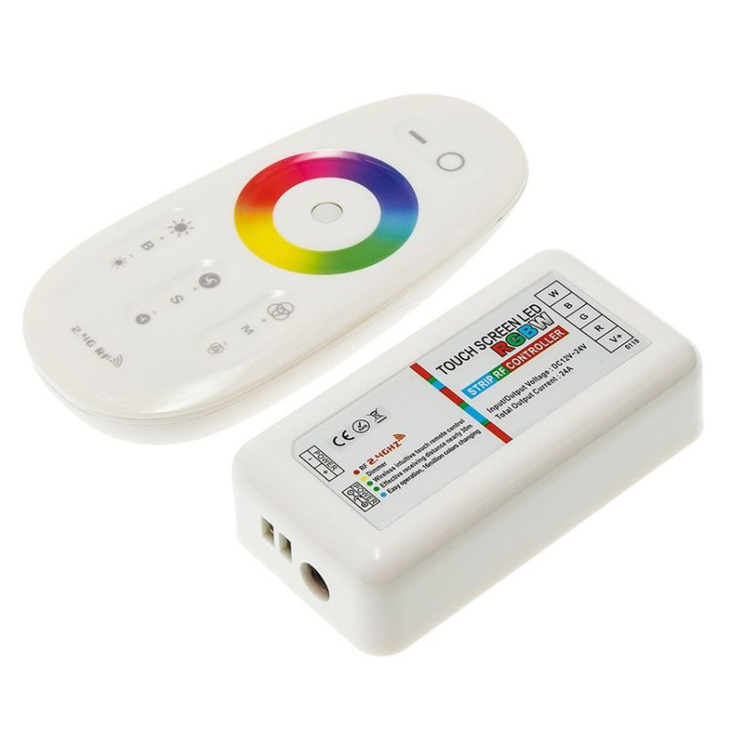 Optonica LED Strip Mini Touch Remote Control RGBW White