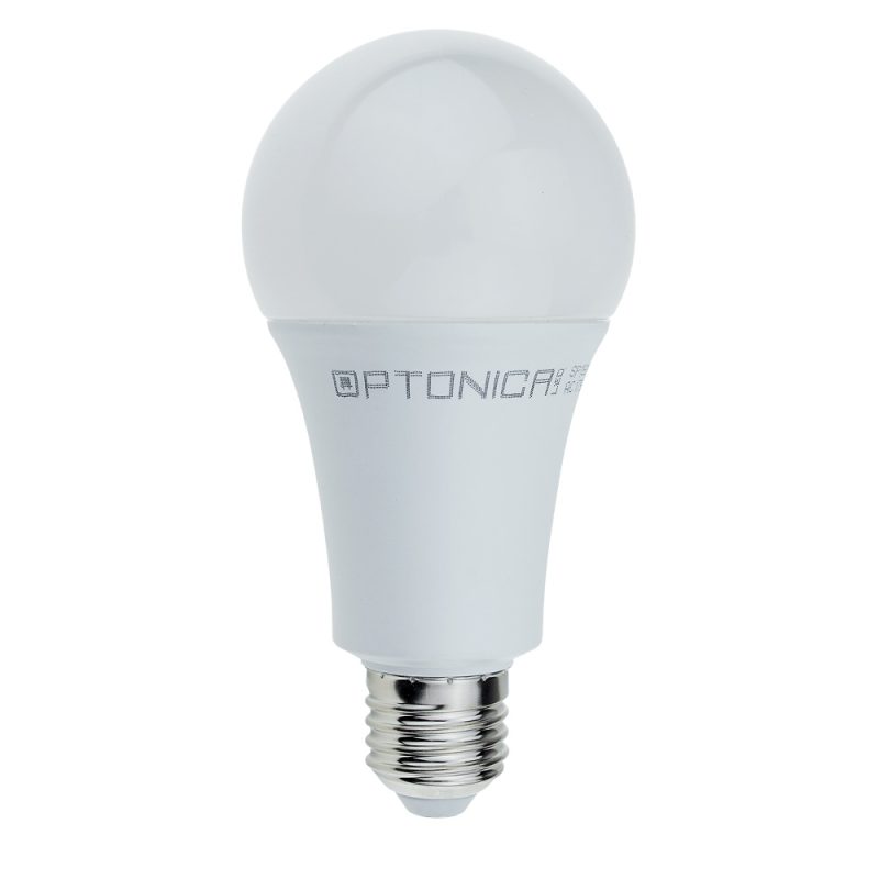 Optonica LED Plastic Bulb E27 A70 5 Years Warranty