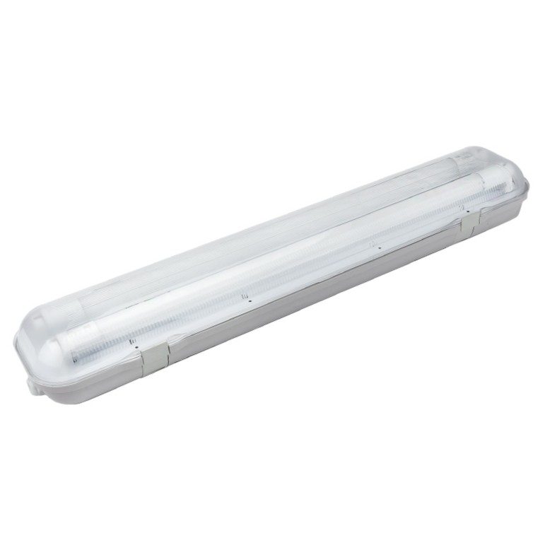 Optonica Double T8 Tube Fixture For One Side Power