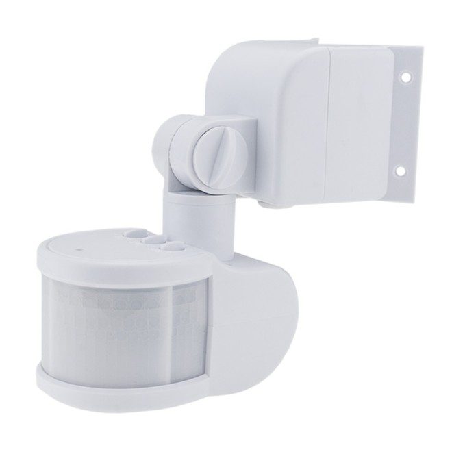 Optonica LED PIR Motion Sensor IP44 300° White
