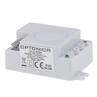 Optonica LED Microwave Sensor White IP20