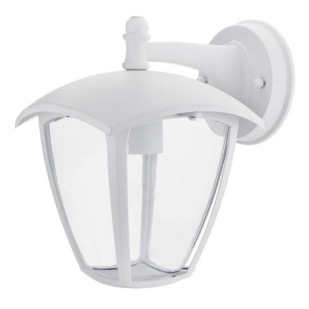 Optonica Wall Light Down Matt White 1xE27