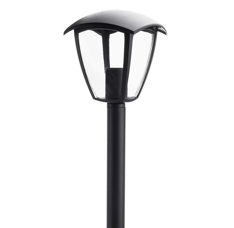 Optonica Lawn Lamp 90cm Matt Black 1xE27
