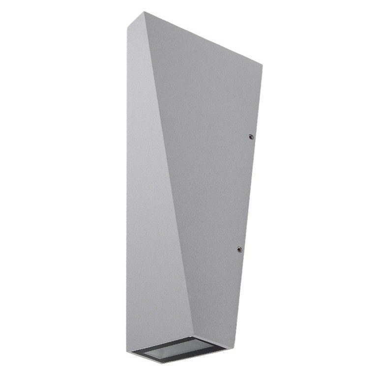 Optonica LED Wall Light Grey Body