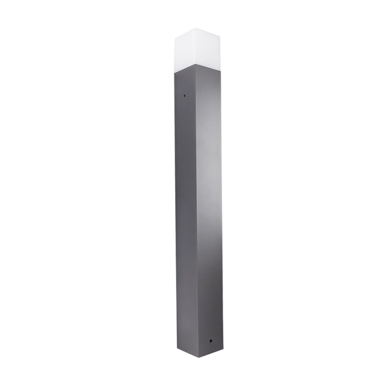 Optonica LED Lawn Lamp Aluminium 80cm Dark Grey