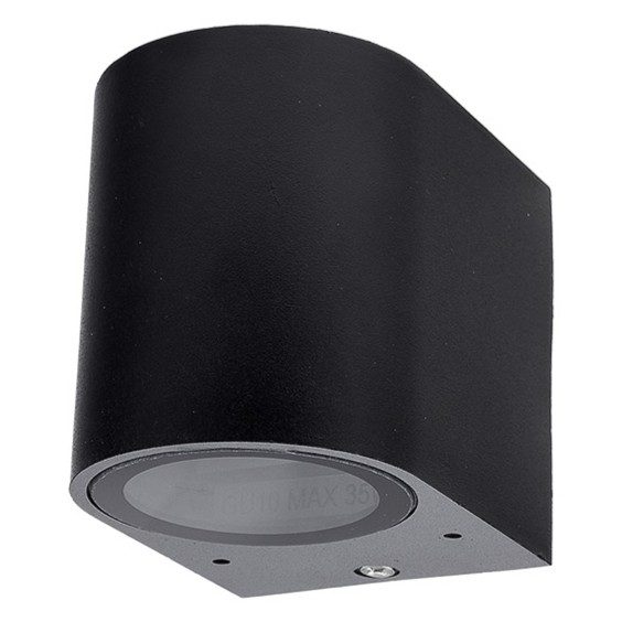 Optonica WALL LAMP ALUMINIUM BLACK BODY GU10 SOCKET