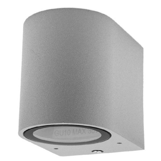 Optonica WALL LAMP ALUMINIUM SILVER BODY GU10 SOCKET
