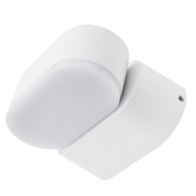 Optonica LED Wall Light Epistar 6W White Body Rotatable