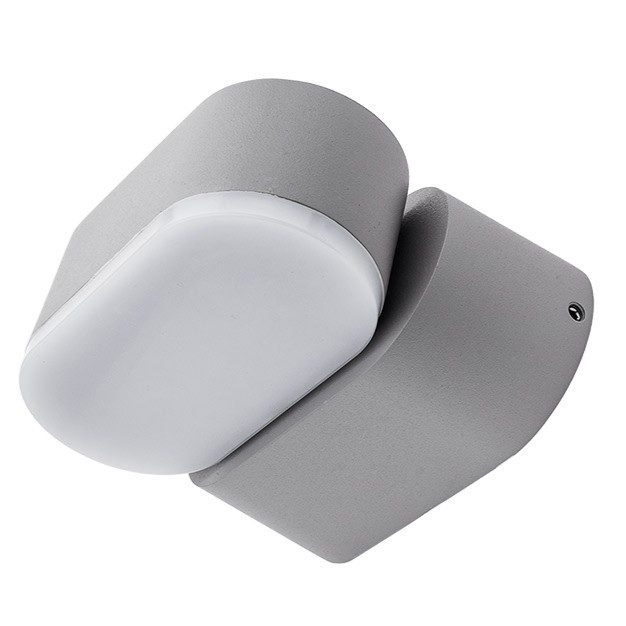Optonica LED Wall Light Epistar 6W Gray Body Rotatable