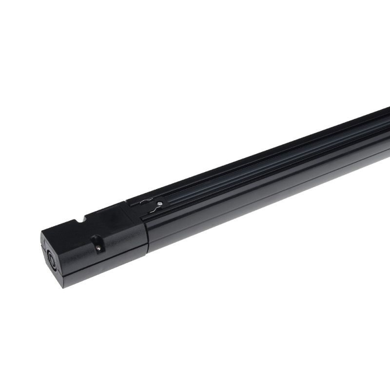 Optonica Track System 3 Phases/4 Wires 1m Black