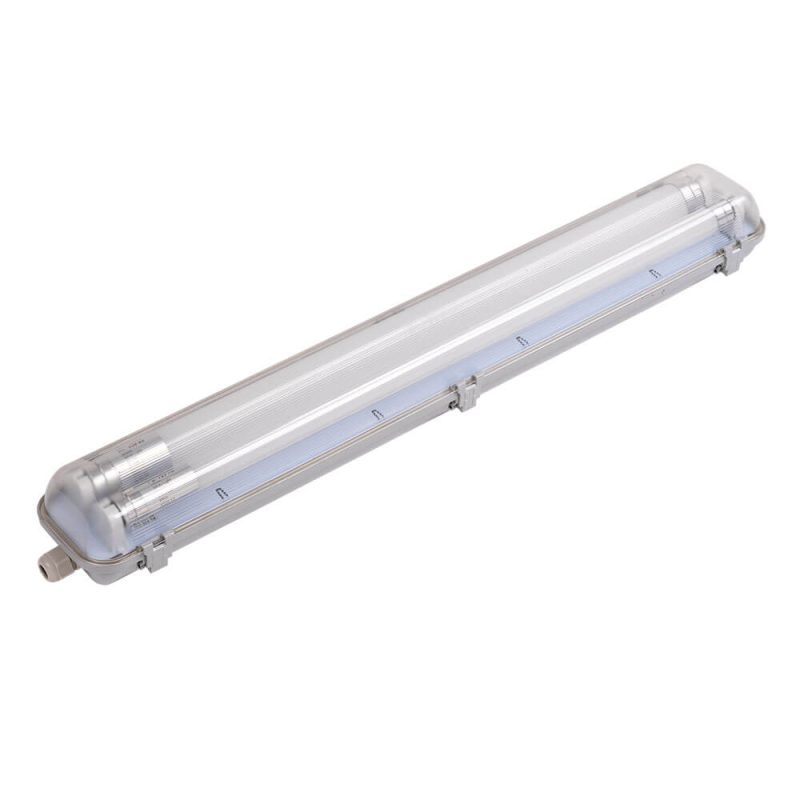 Optonica Fixture With LED Tube T8 2*60 cm