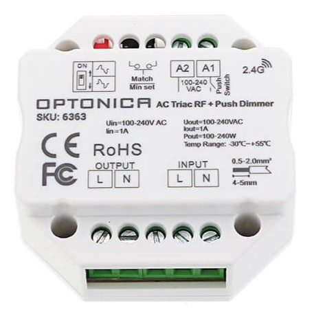 Optonica AC TRIAC RF DIMMER