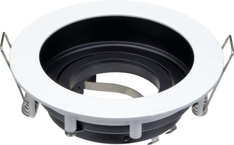Optonica Spotlight Fixture Aluminium White/Black Max 35W