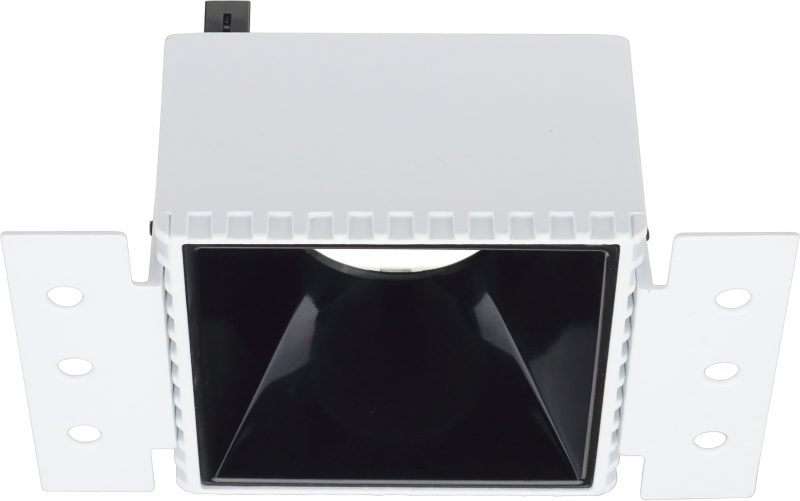 Optonica Spotlight Fixture Aluminium White