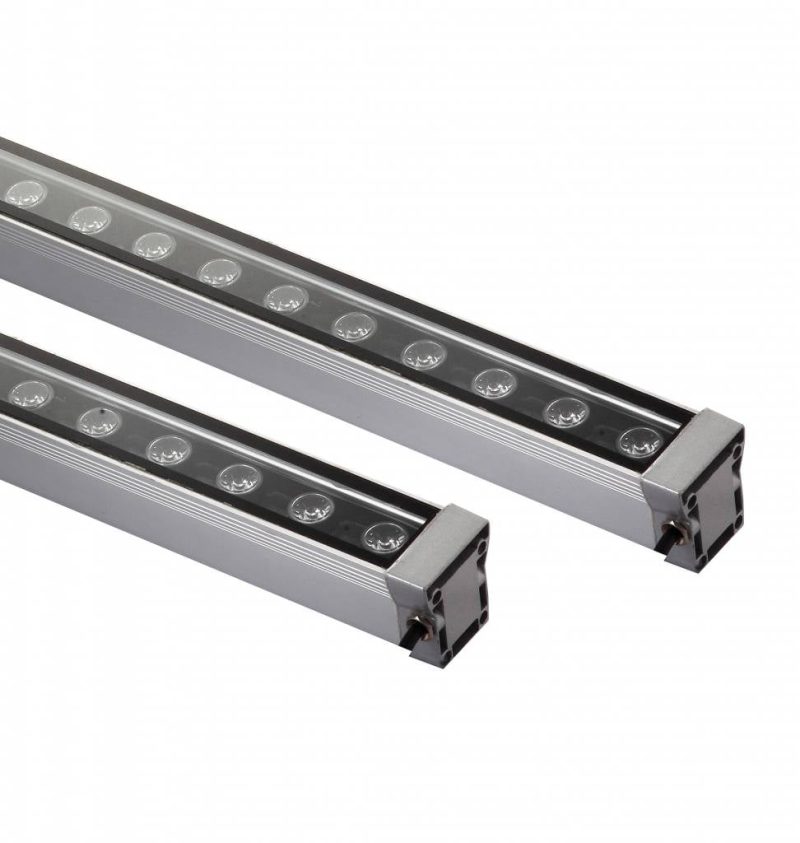 LED bar 24W 1m zwart IP65 waterdicht 1920 lumen meerdere kleuren