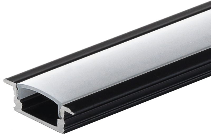 Optonica Aluminium Profile For LED Strip Black L=2