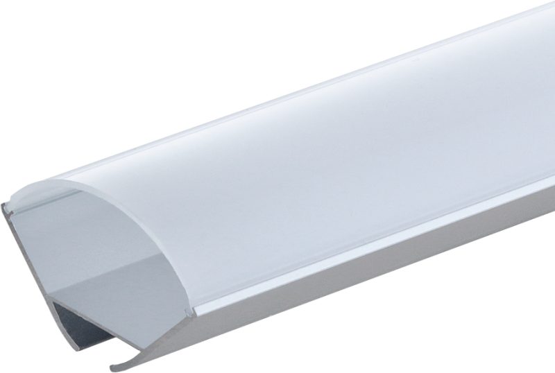 Optonica Aluminium Profile For LED Strip Silver Body White Cover L=2m