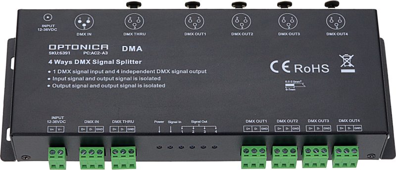Optonica DMX Signal Amplifier