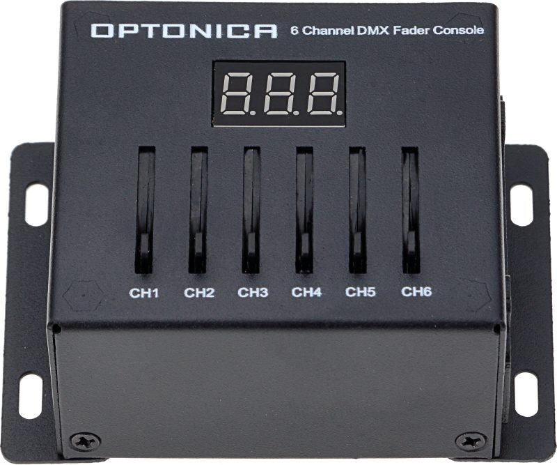 Optonica 6 Channel DMX Sliding Fader Console