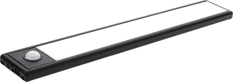 Optonica LED Cabinet Light Slim Fit Black Body PIR Sensor