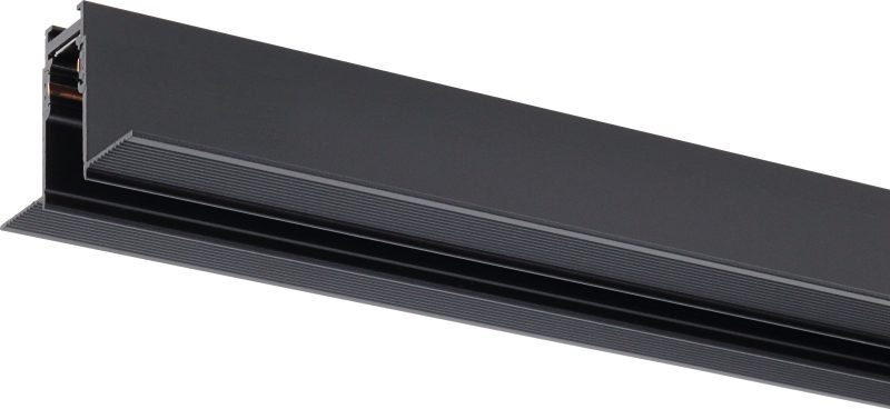 Optonica Track System Three-Phase R15 Build-in - Nero