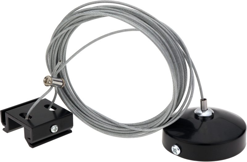 Optonica 4-WIRE SUSPENSION FOR TRACK SYSTEM BLACK
