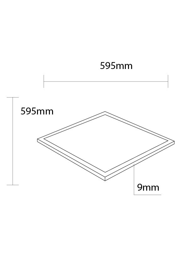 Optonica LED PANEL 60*60 29W/AC220-240V 135lm/W 3915LM 4500K - WITH DRIVER