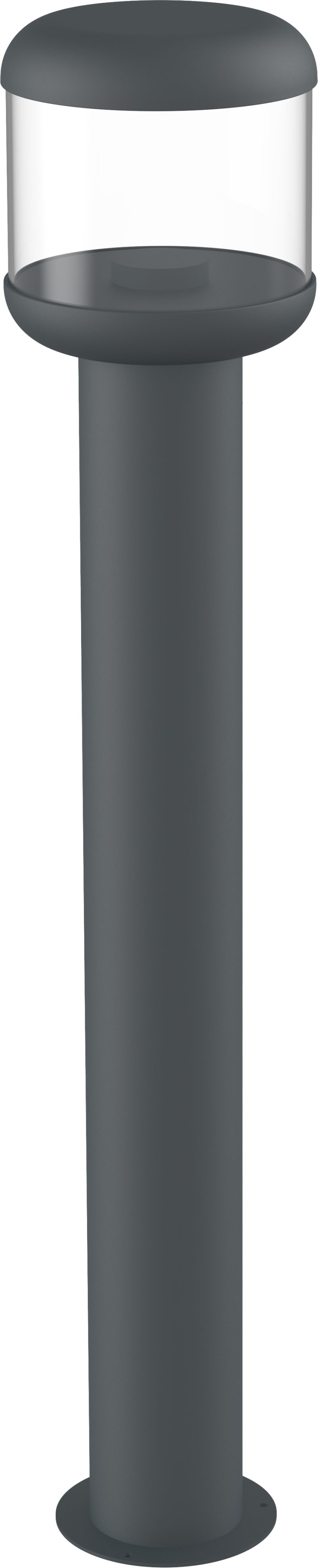 Optonica Lawn Lamp Aluminium Clear PC E27 Socket IP54