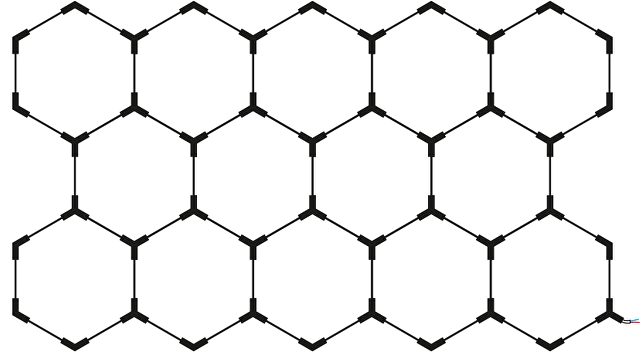 Optonica Hexagon SET Lights 14HEXS 456W With Accessories