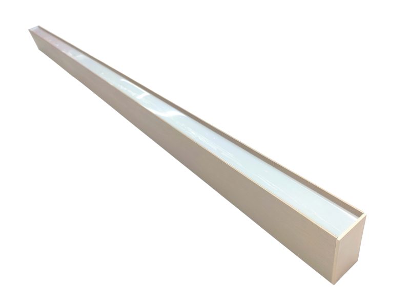 Optonica LED Plastic Linear Light 38W 3CCT CHAMPAGNE GOLD